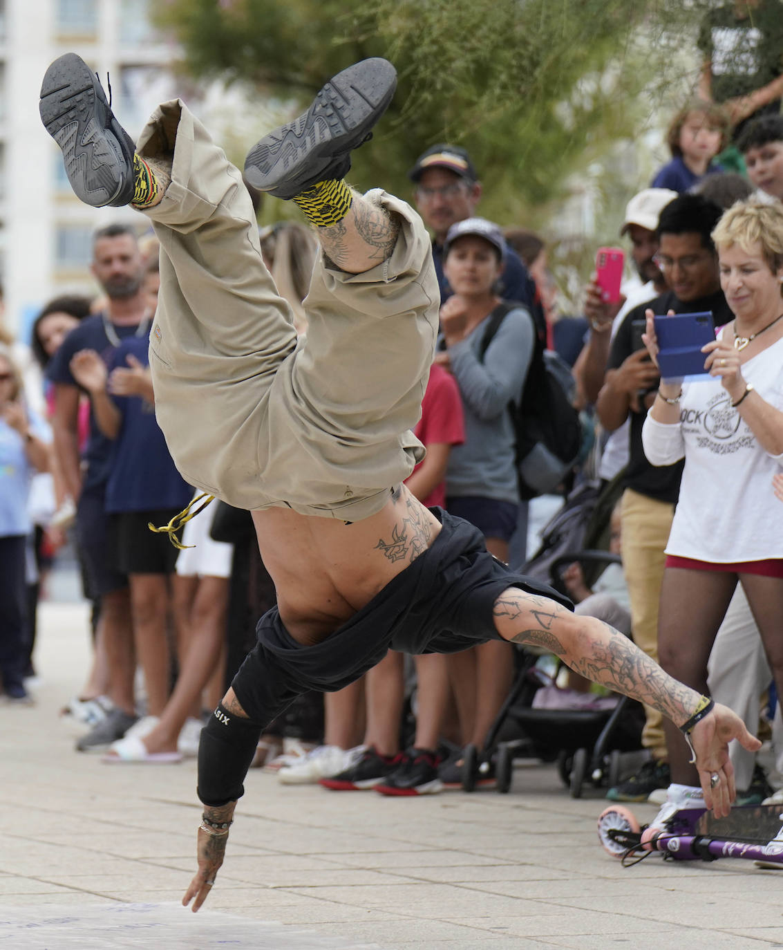 Los artistas callejeros