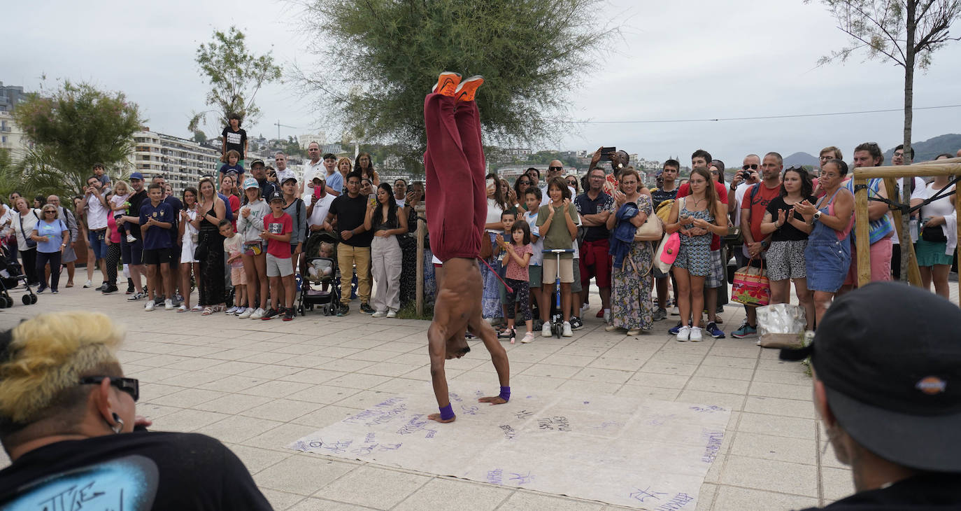 Los artistas callejeros