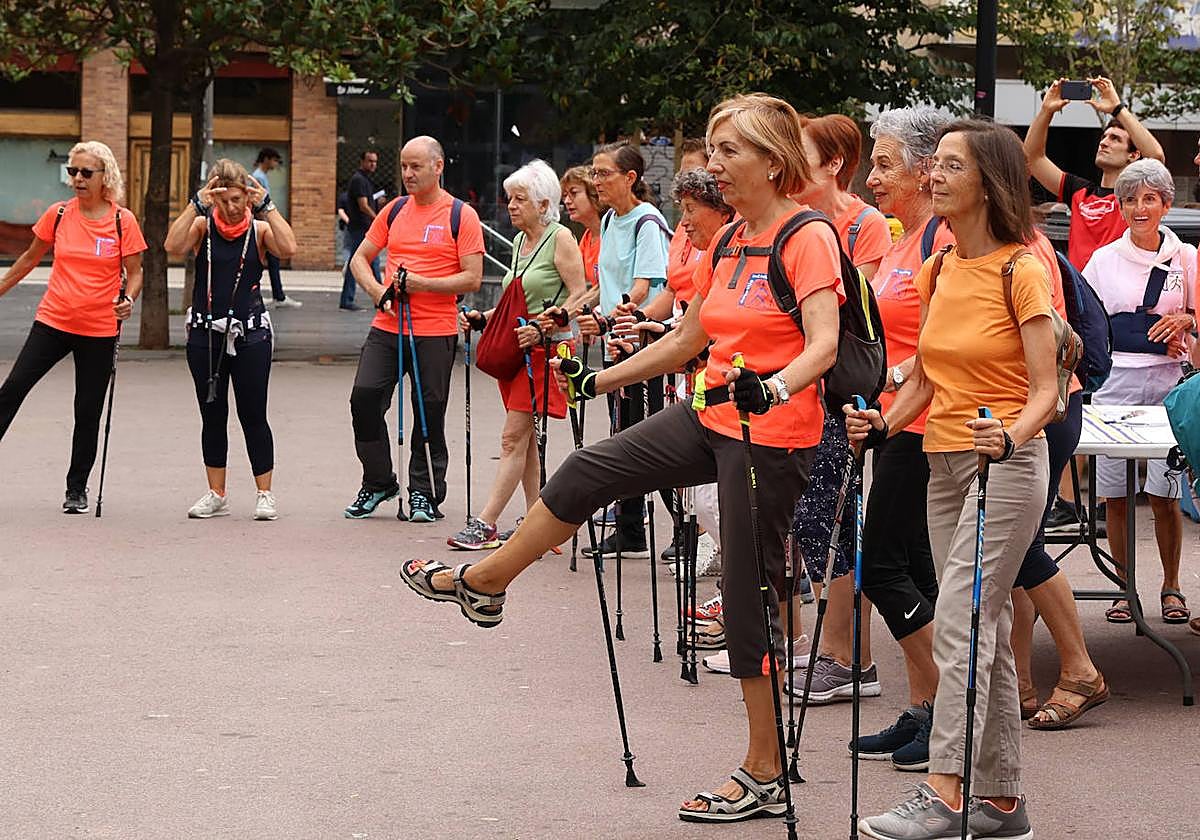 La fiesta del Nordic Walking