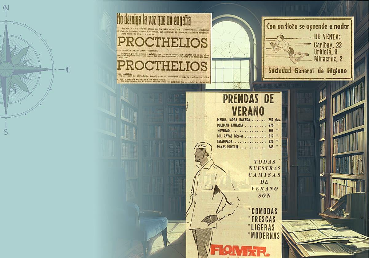 «Gafas de sol Lasarte», a 125 pesetas