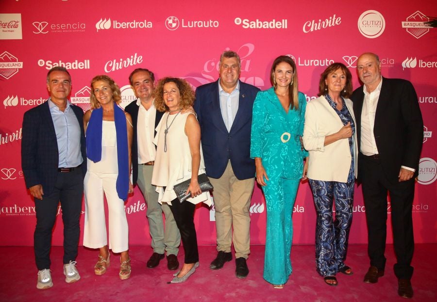 Photocall de la fiesta de El Diario Vasco