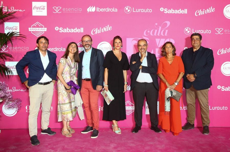 Photocall de la fiesta de El Diario Vasco