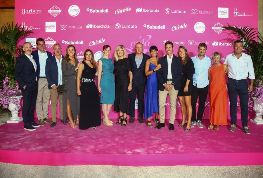 Photocall de la fiesta de El Diario Vasco