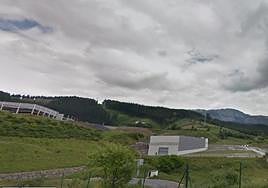 Vista general de una zona del barrio de Urrategi, en Azkoitia.