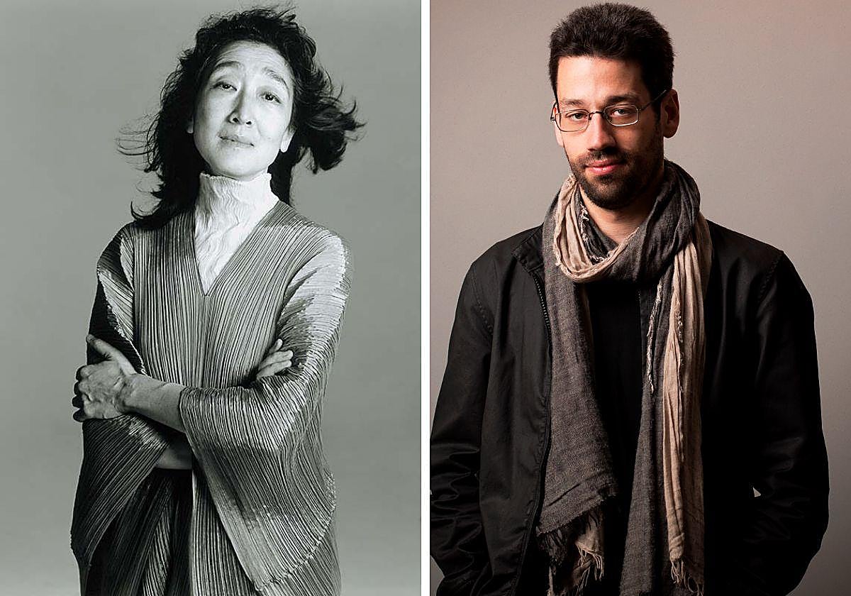 Mitsuko Uchida y Jonathan Biss.