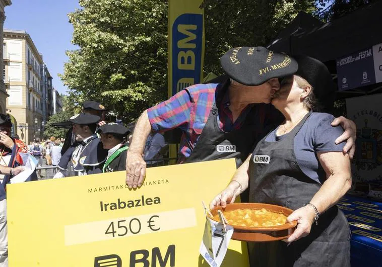 El marmitako, el rey de la fiesta