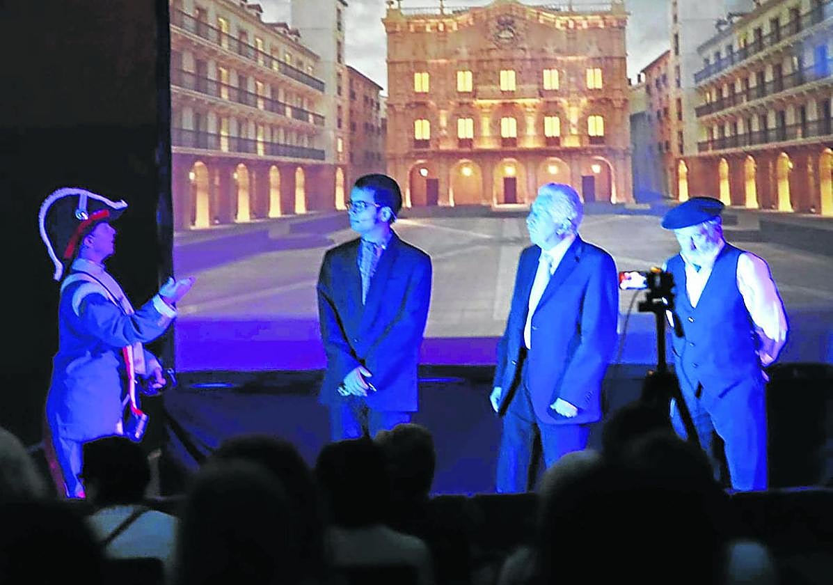 Representación de Donostia Sutan en la 'Trini' en el año 2021.