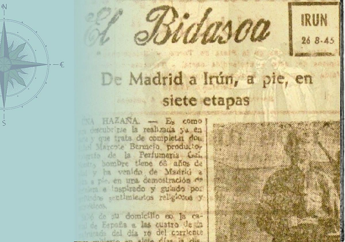 De Madrid a Irun, a pie