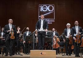 Erik Nielsen es el director titular de la Orquesta Sinfónica de Bilbao.