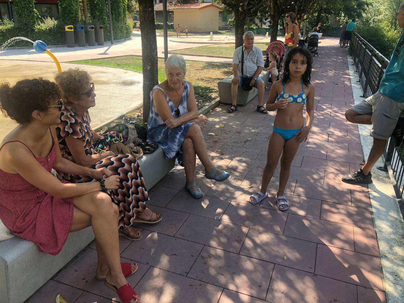 Gipuzkoa se abrasa en una nueva ola de calor