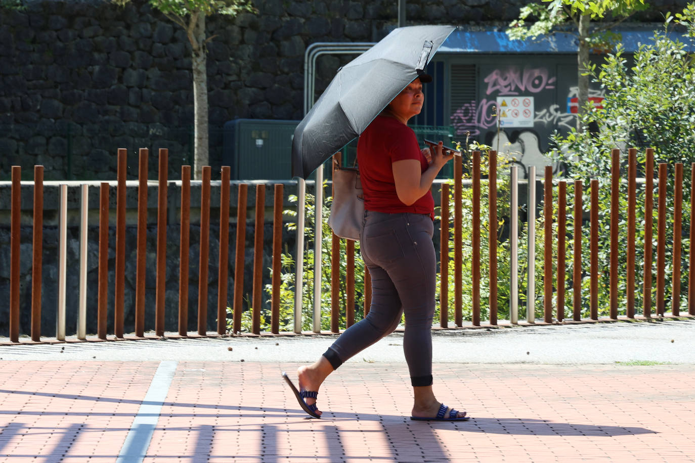 Gipuzkoa se abrasa en una nueva ola de calor