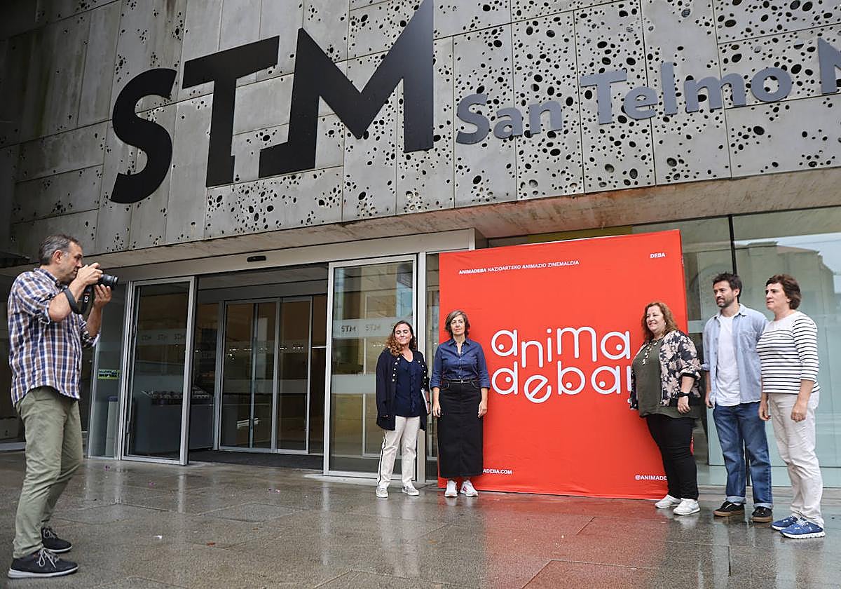 Presentación de Animadeba en el Museo San Telmo.
