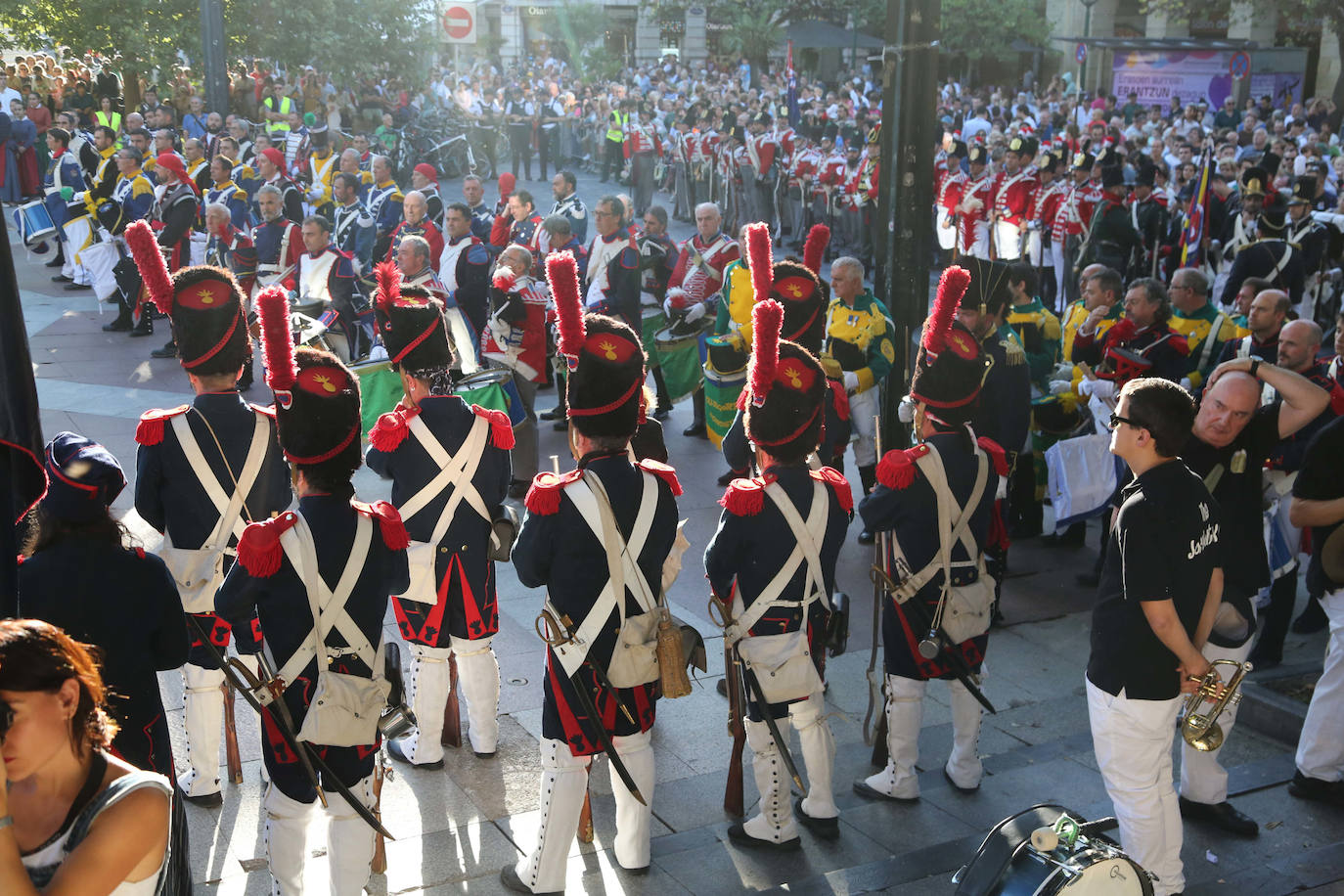 Las mejores imágenes de los actos conmemorativos del 31 de agosto