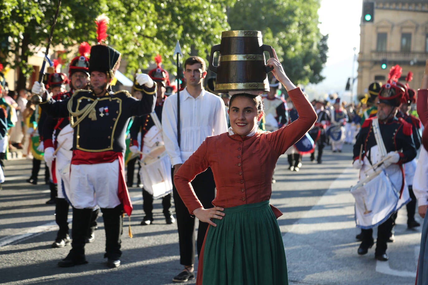 Las mejores imágenes de los actos conmemorativos del 31 de agosto