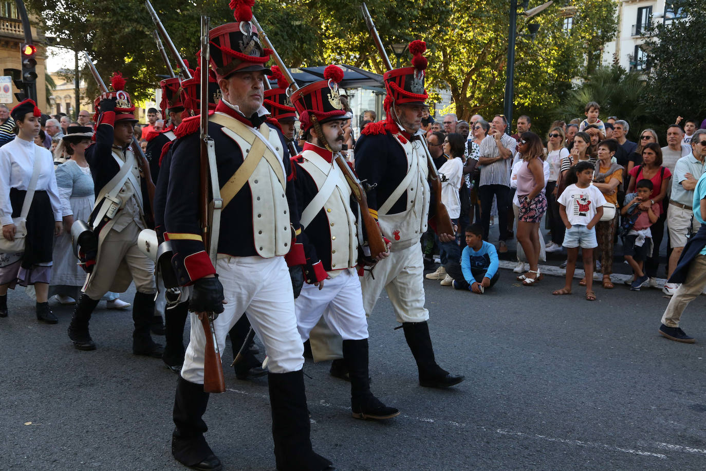 Las mejores imágenes de los actos conmemorativos del 31 de agosto