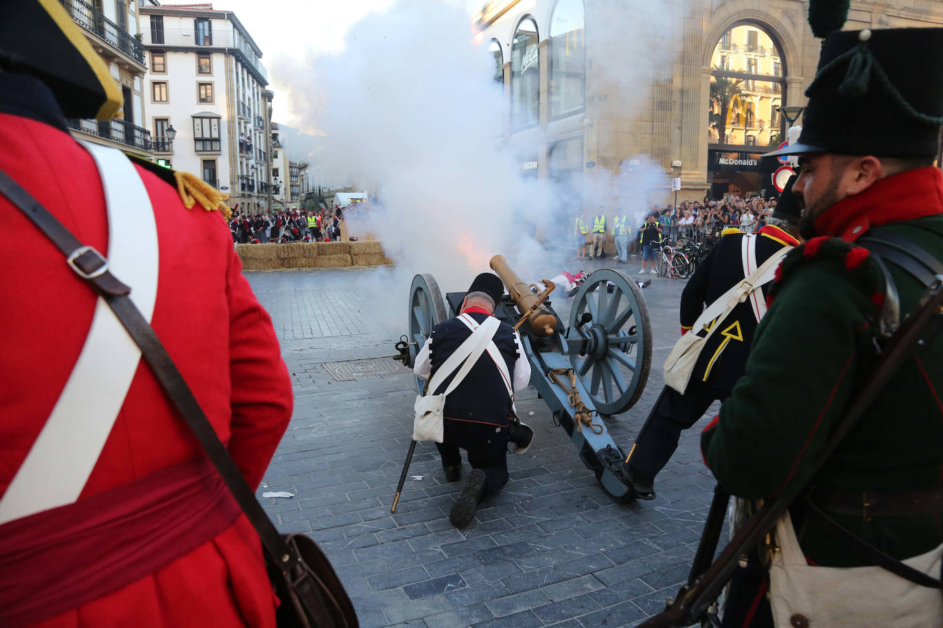 Las mejores imágenes de los actos conmemorativos del 31 de agosto