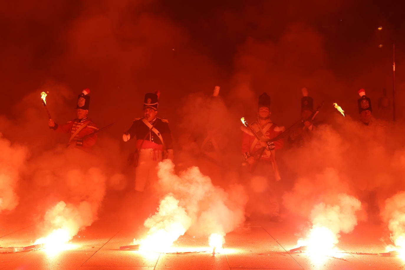 Las mejores imágenes de los actos conmemorativos del 31 de agosto