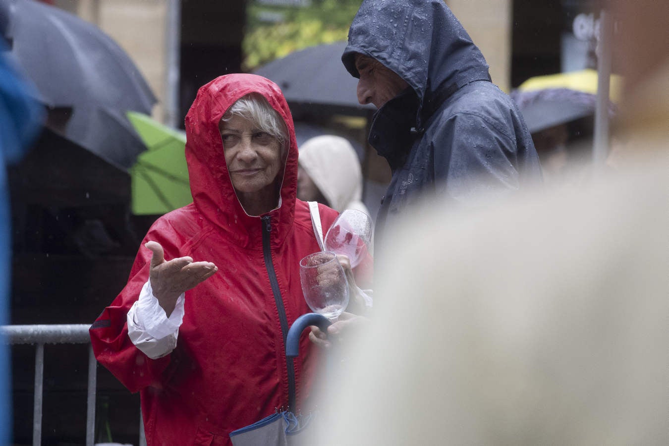 Un Sagardo Eguna pasado por agua