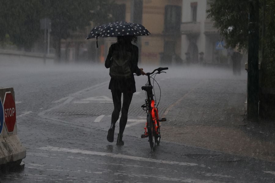 La DANA provoca intensas lluvias en Gipuzkoa