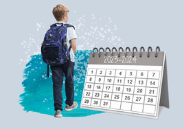 El calendario escolar arranca mañana y concluirá en junio del próximo año.