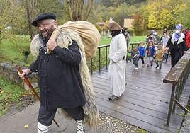 La Ferrería de Mirandaola ya tiene preparada la visita de Olentzero y Mari Domingi de esta Navidad