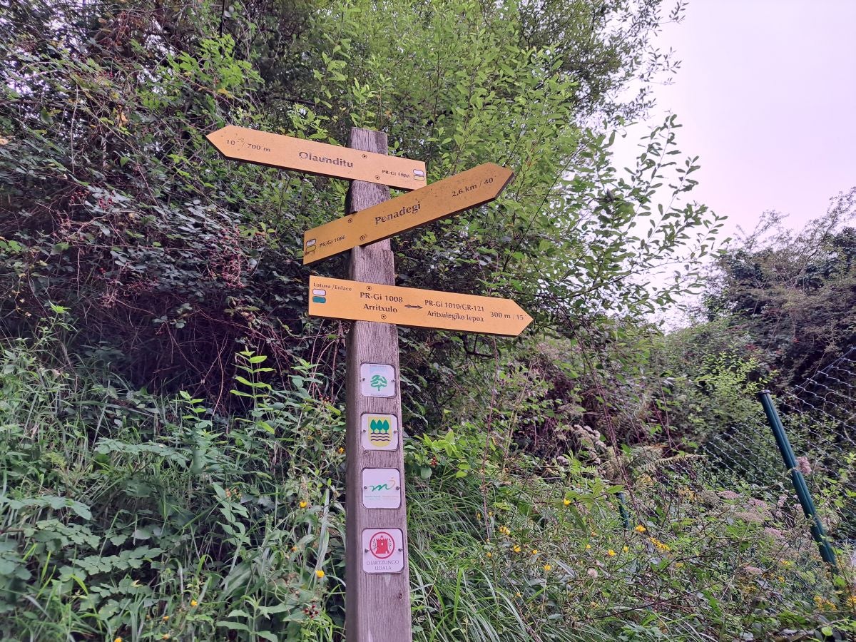 La ruta a la cima de Bianditz, en imágenes