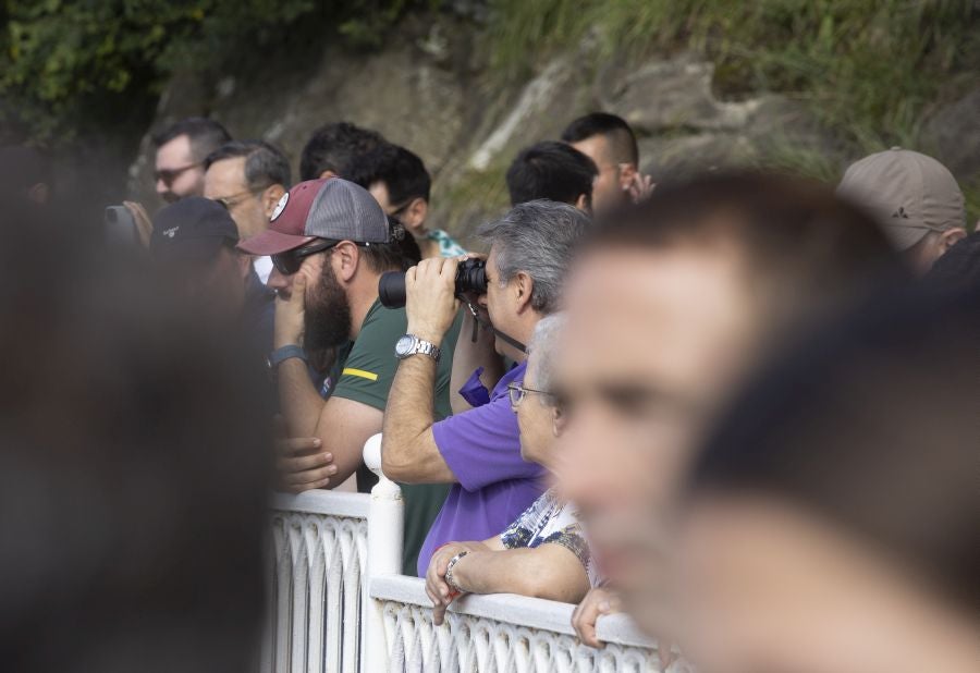 Las aficiones toman Donostia en el gran día del remo