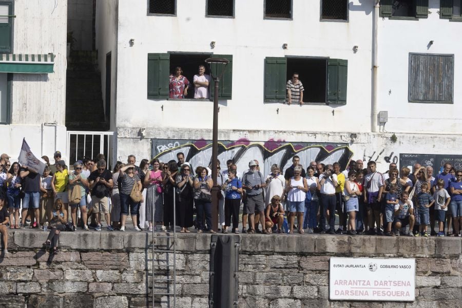 Las aficiones toman Donostia en el gran día del remo