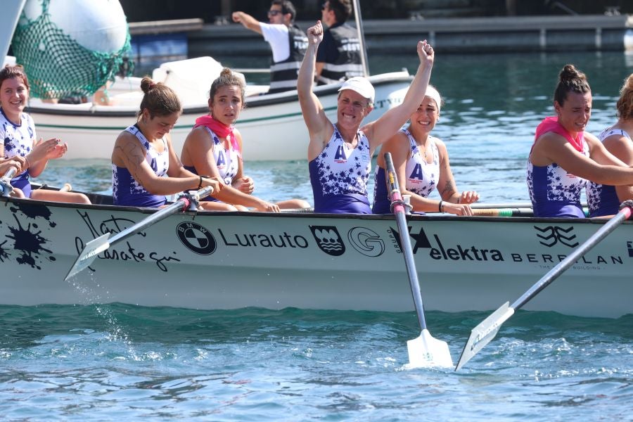 Arraun Lagunak celebra su victoria