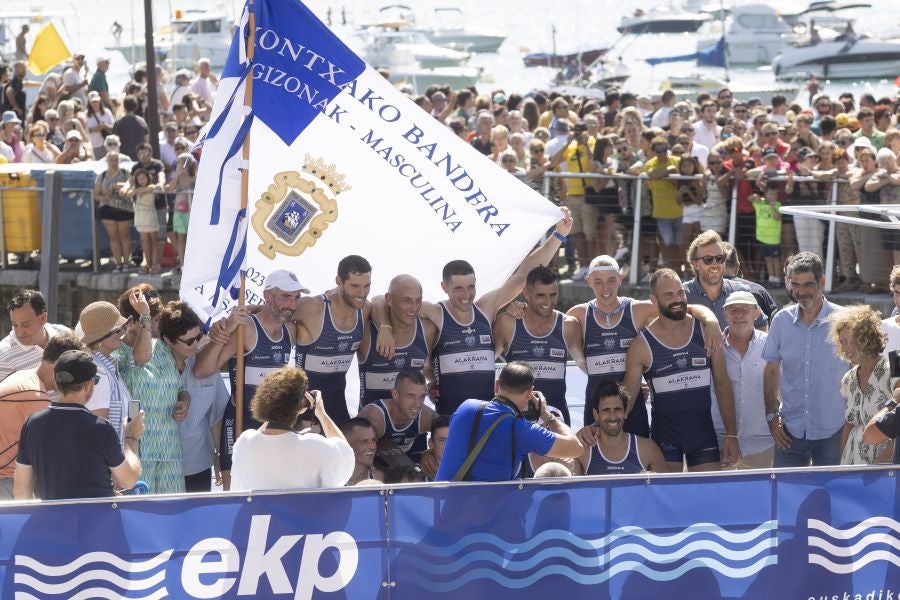 Urdaibai se lleva su séptima Bandera de La Concha