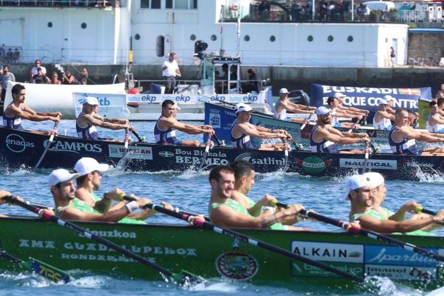 Urdaibai se lleva su séptima Bandera de La Concha