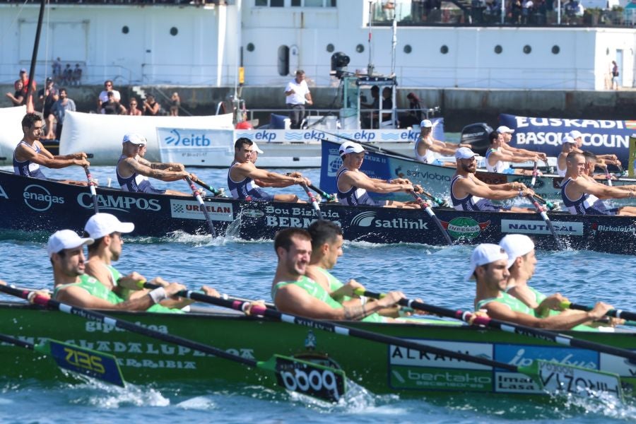 Urdaibai se lleva su séptima Bandera de La Concha