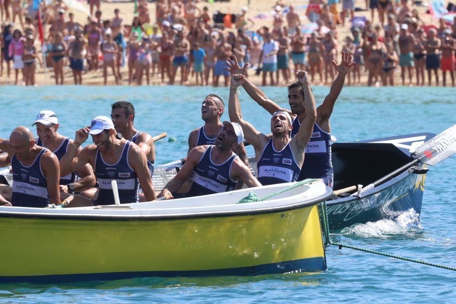 Urdaibai se lleva su séptima Bandera de La Concha