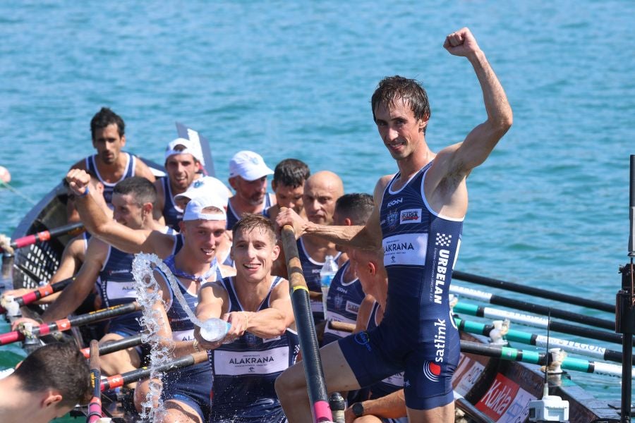 Urdaibai se lleva su séptima Bandera de La Concha