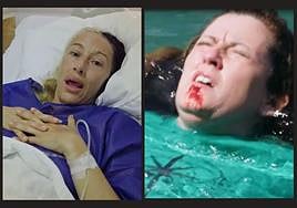 Perla y Magda abandonan El Conquistador tras su caída al agua enla primera prueba.