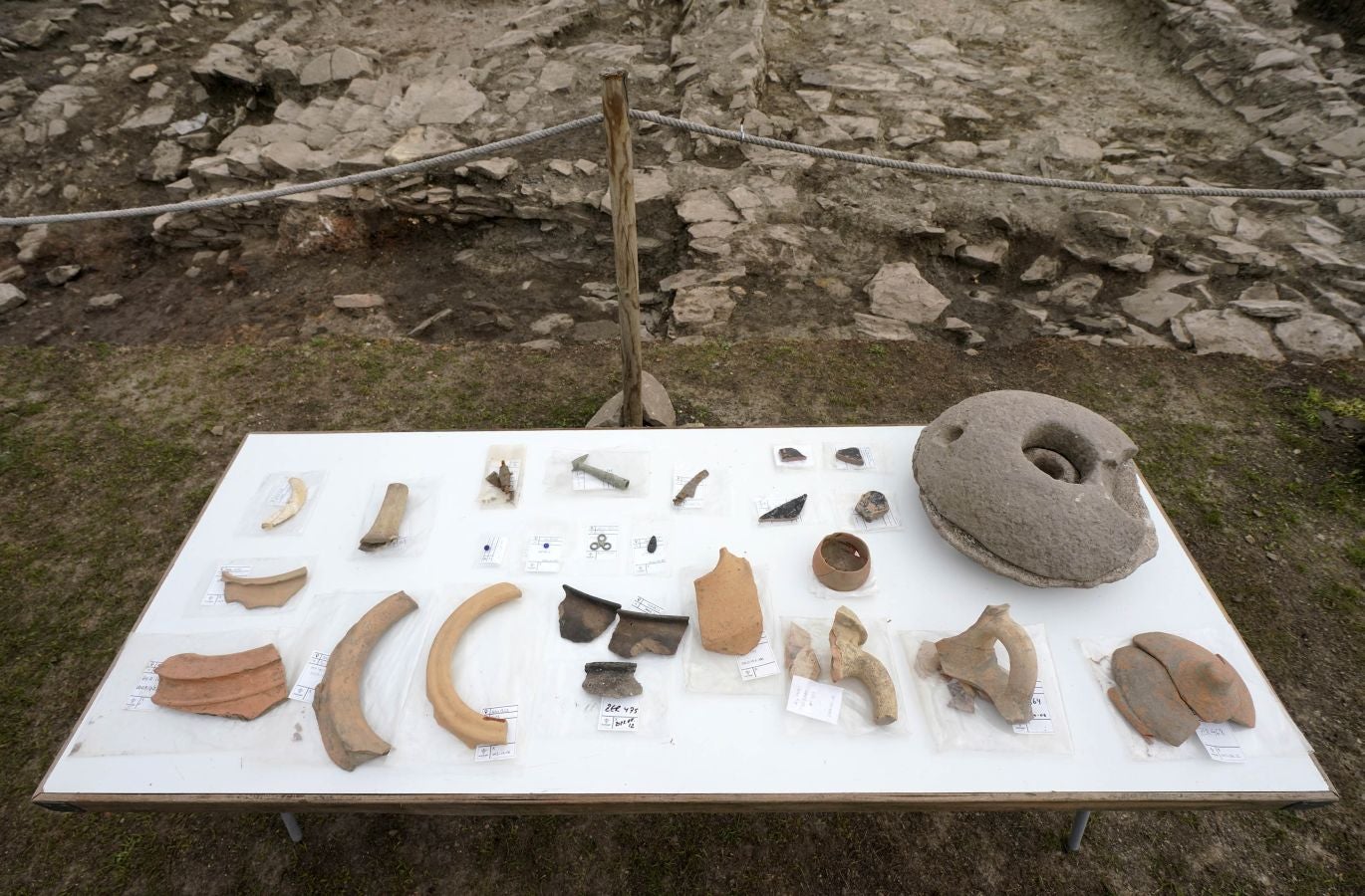 Siguen los hallazgos en Irulegi