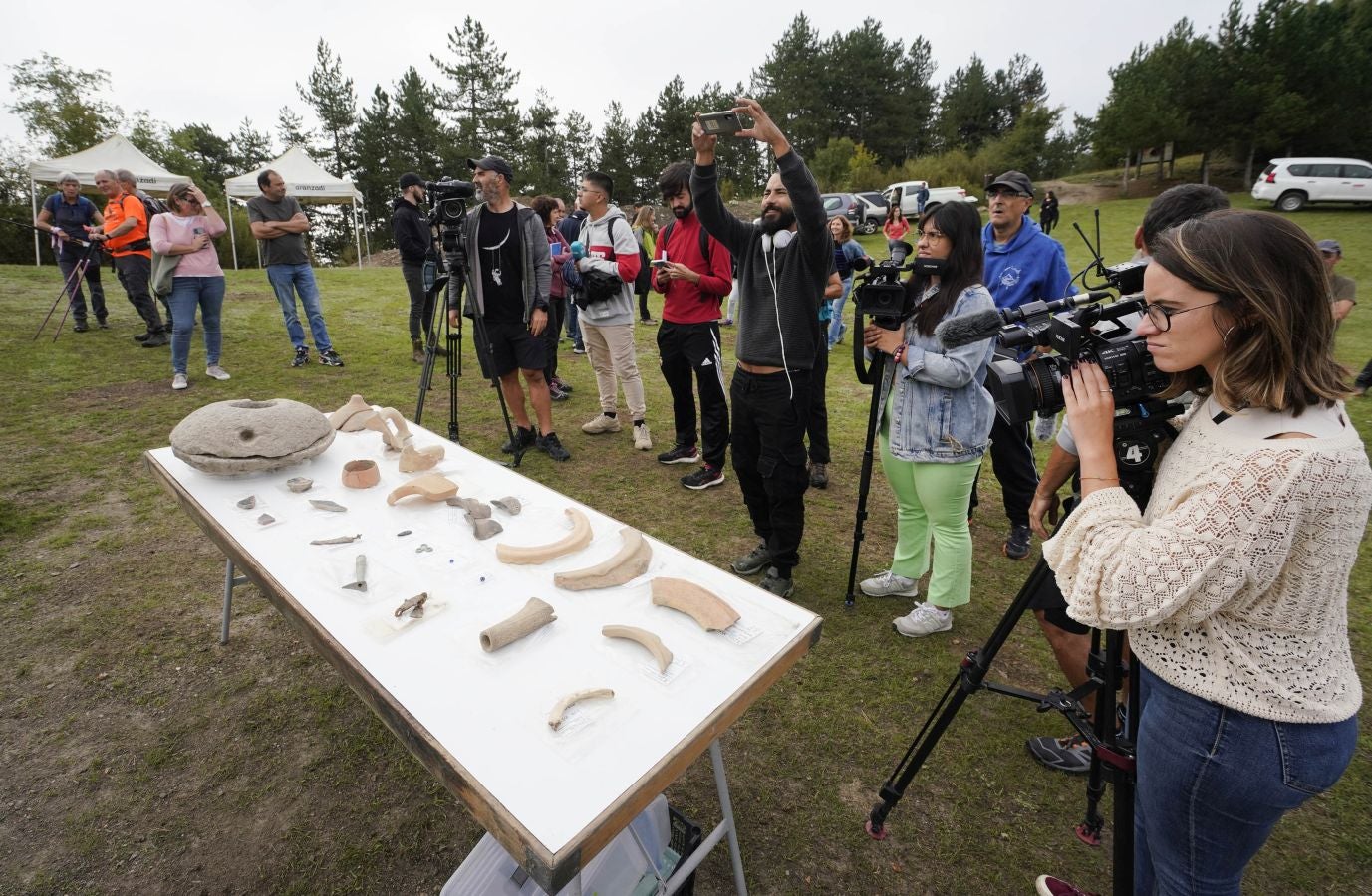 Siguen los hallazgos en Irulegi