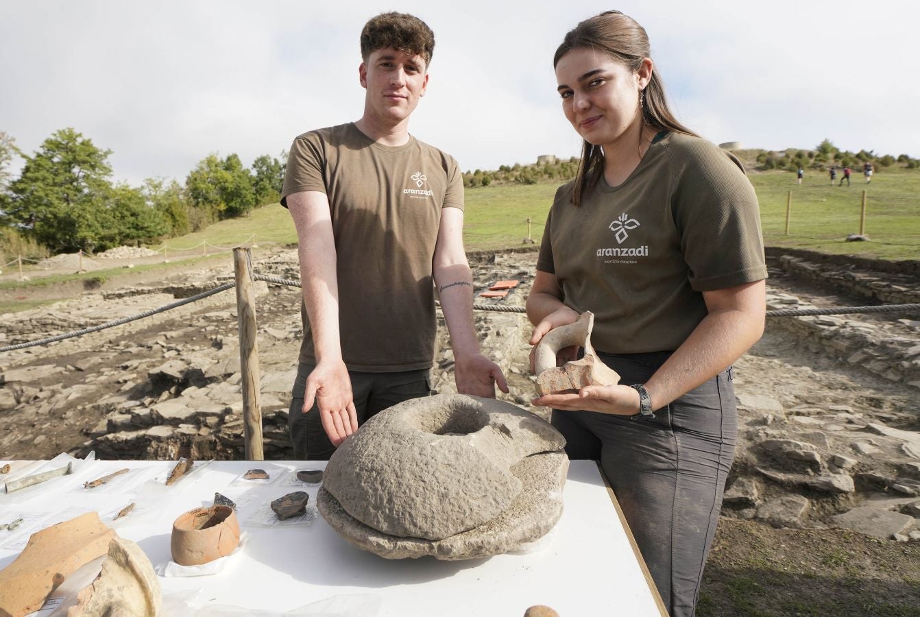 Siguen los hallazgos en Irulegi