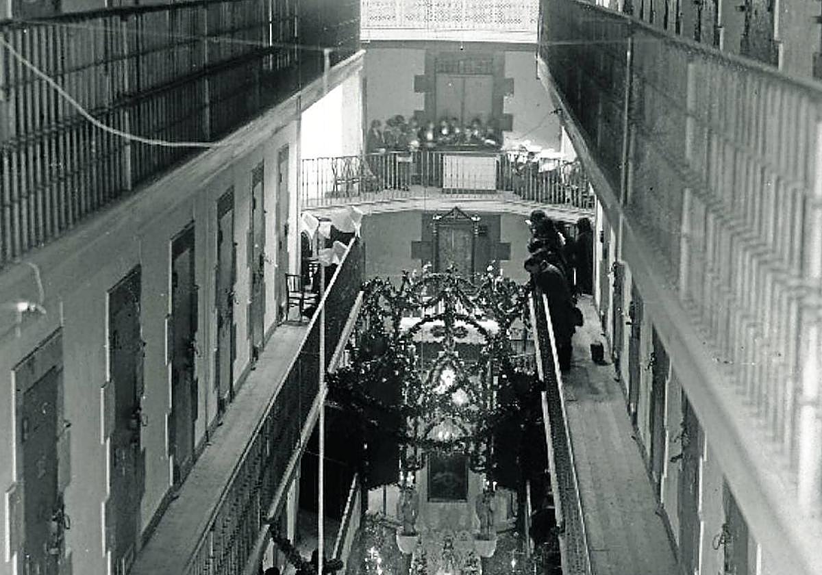 Interior de la cárcel de Ondarreta.