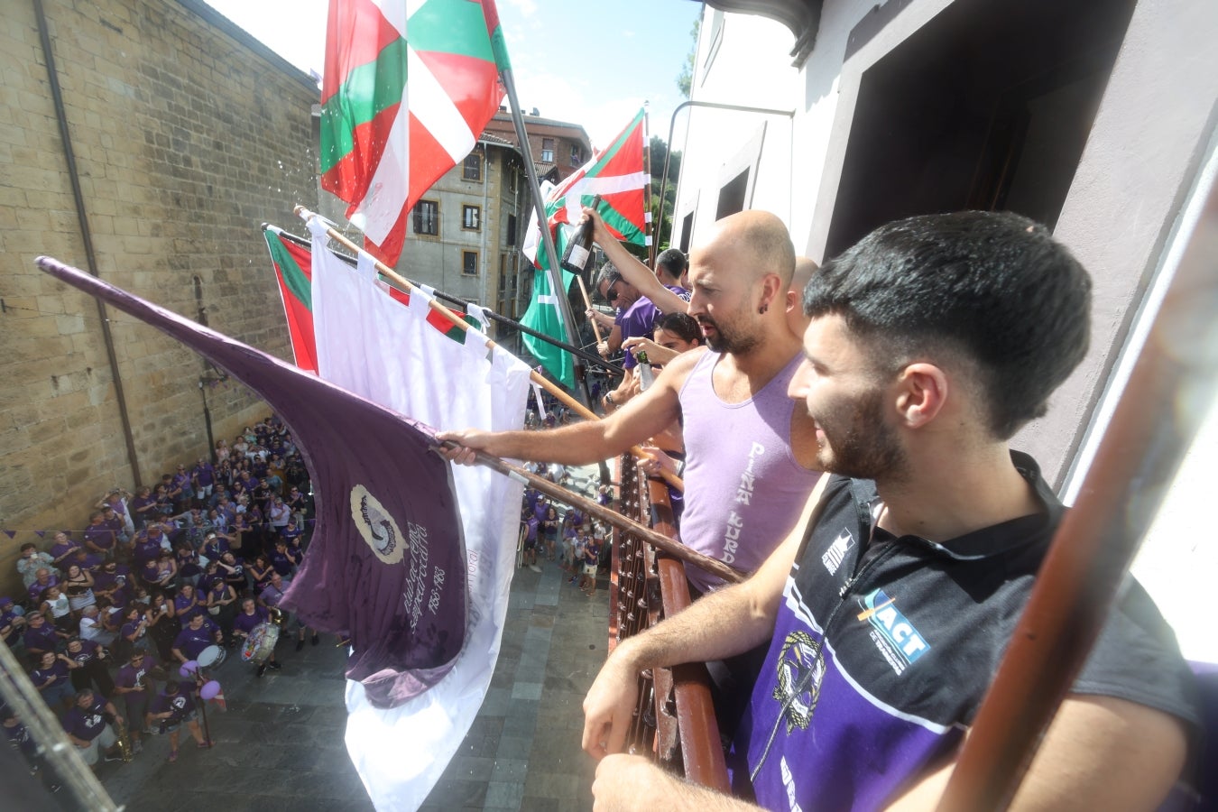 Recibimiento por todo lo alto en San Pedro