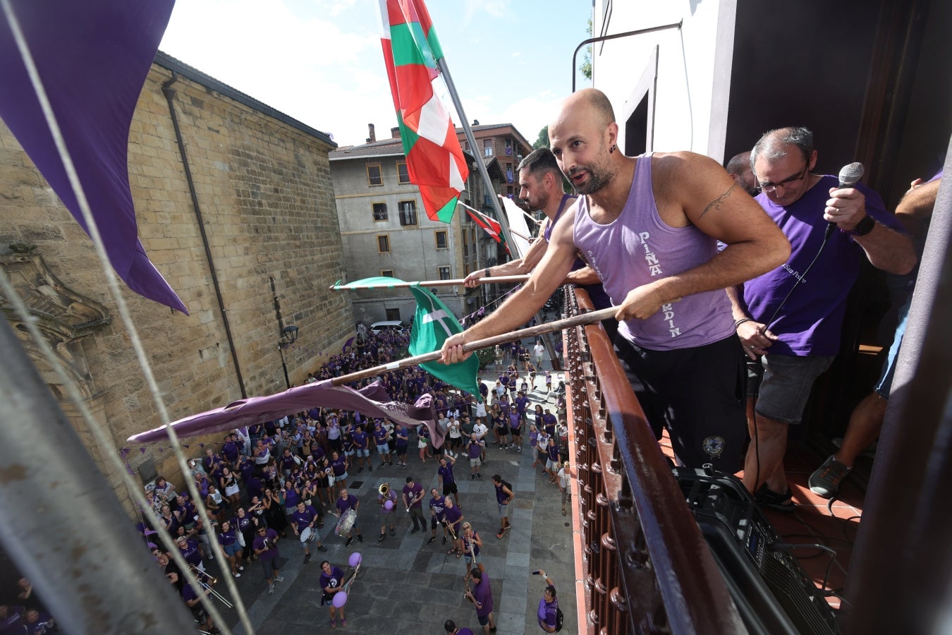 Recibimiento por todo lo alto en San Pedro