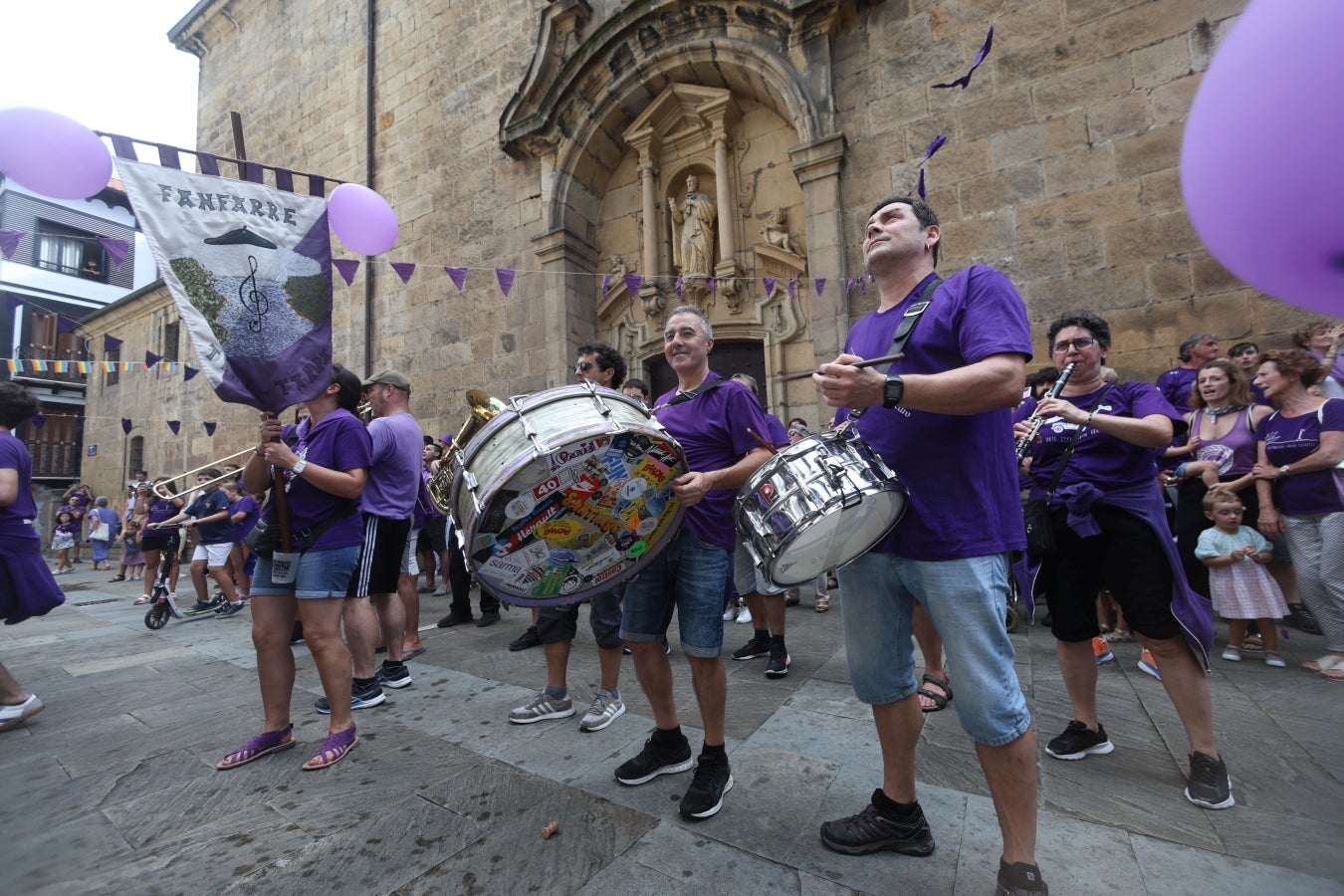Recibimiento por todo lo alto en San Pedro