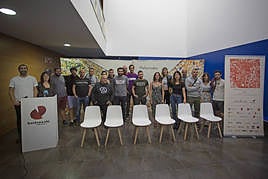 Txapelketaren aurkezpen ekitaldia.