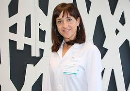 Sara Esparza, fisioterapeuta especializada en uro-ginecología, responsablede rehabilitación de suelo-pélvico en Policlínica Gipuzkoa