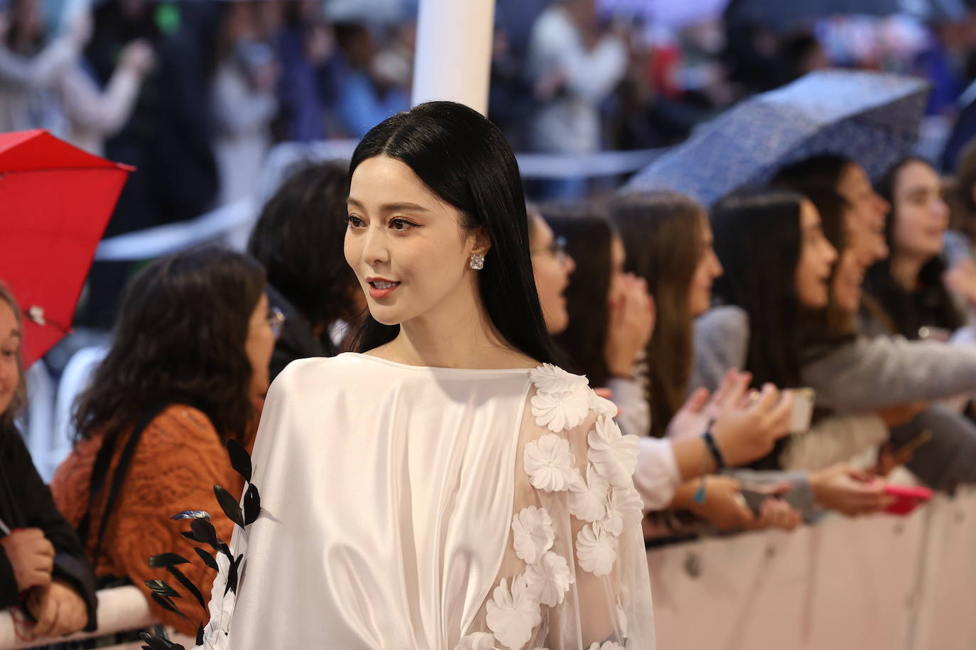 Alfombra roja de la gala inaugural del Zinemaldia