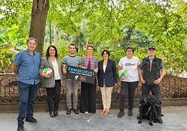 Atzio Orexa, Mara Pastor, Aitor Lucas, María José Telleria, Blanca Aranguren, Alicia Figueroa e Ibon Casas.