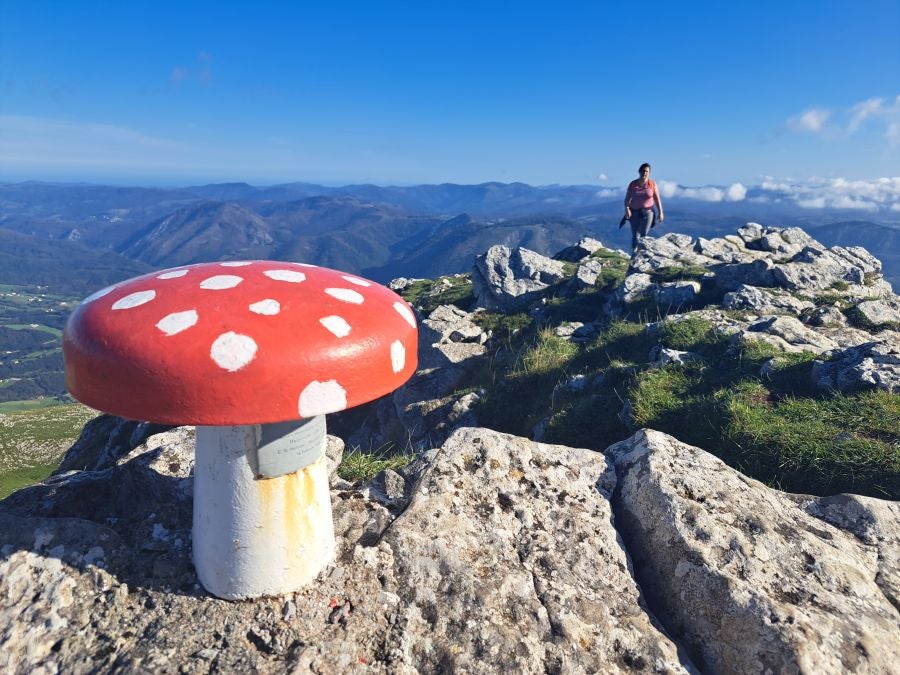 Impresionantes vistas desde la cima Ttuntturre