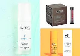 Kobho, IOMA Hydra Gel 1, y gh Doble D.