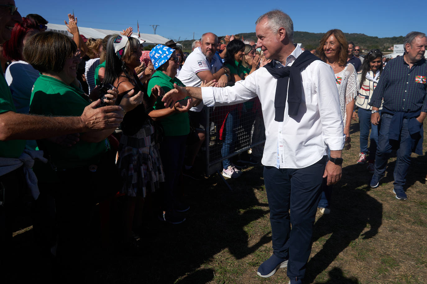 El Alderdi Eguna convoca a miles de personas en Foronda