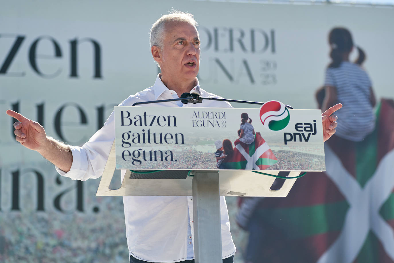 El Alderdi Eguna convoca a miles de personas en Foronda